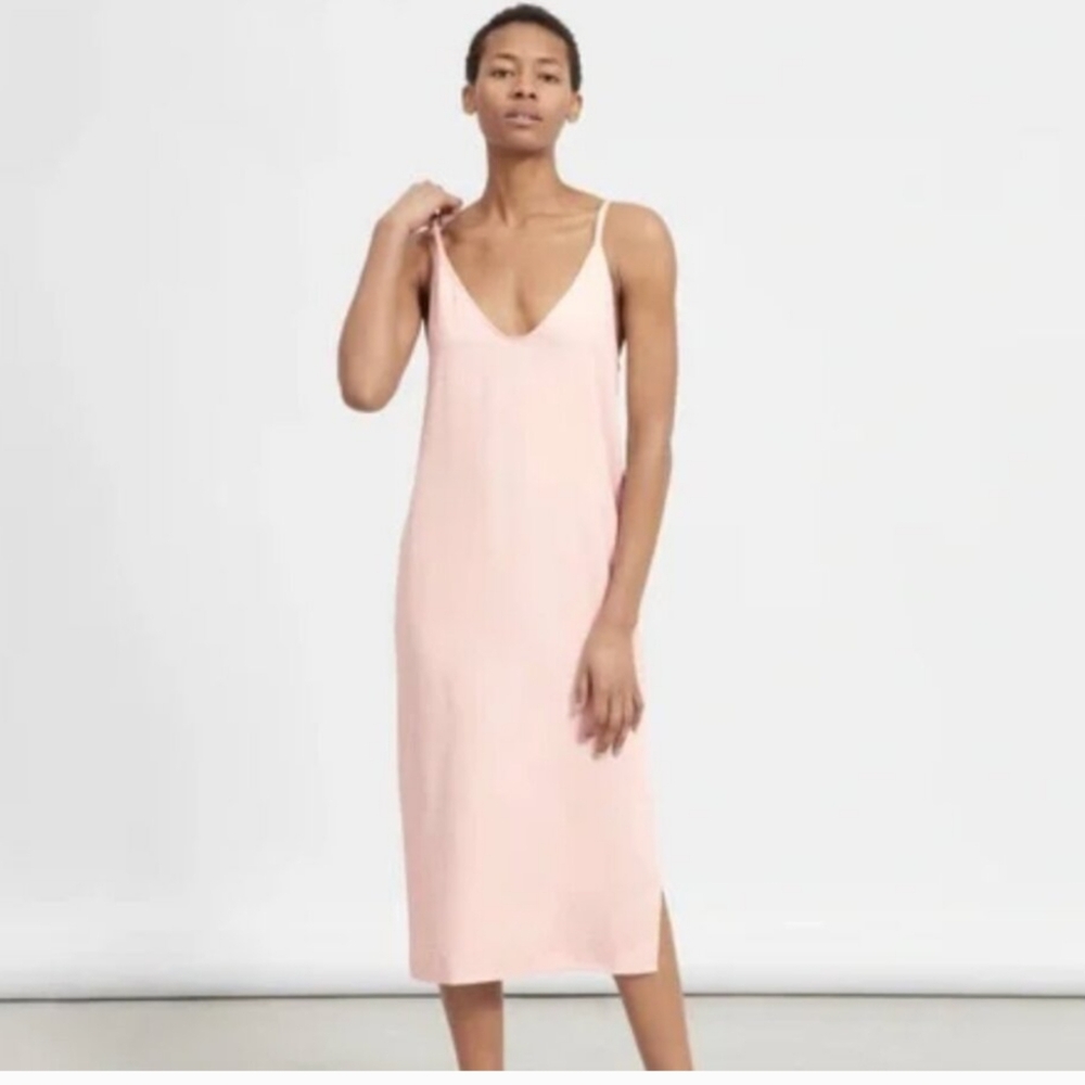 EVERLANE Blush Pink GoWeave SLIPDRESS, SIZE 12